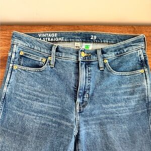 JCrew Vintage Straight 29